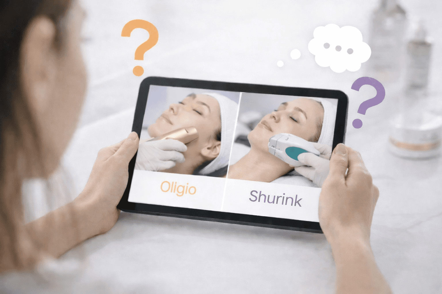 การเปรียบเทียบ Olizio กับ Shrink