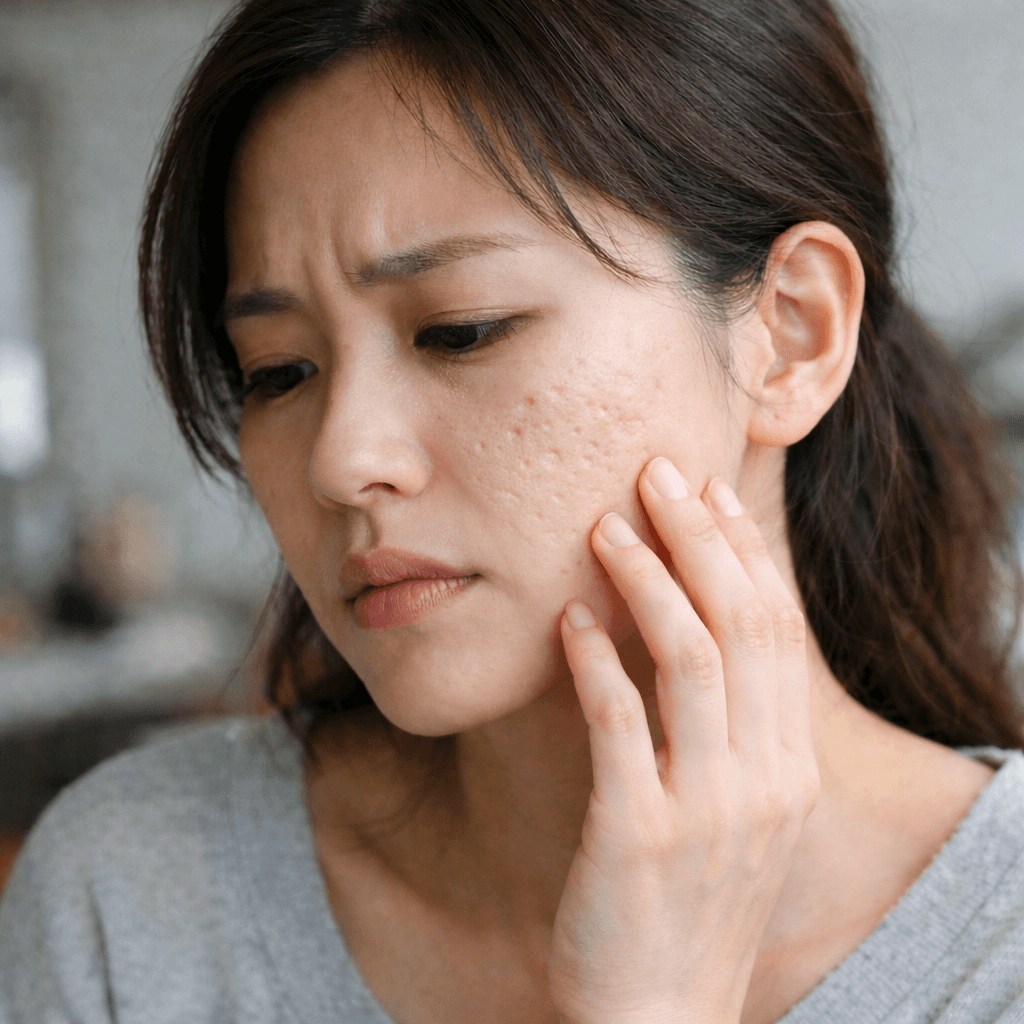 큐어젯 쥬베룩으로 여드름 흉터개선