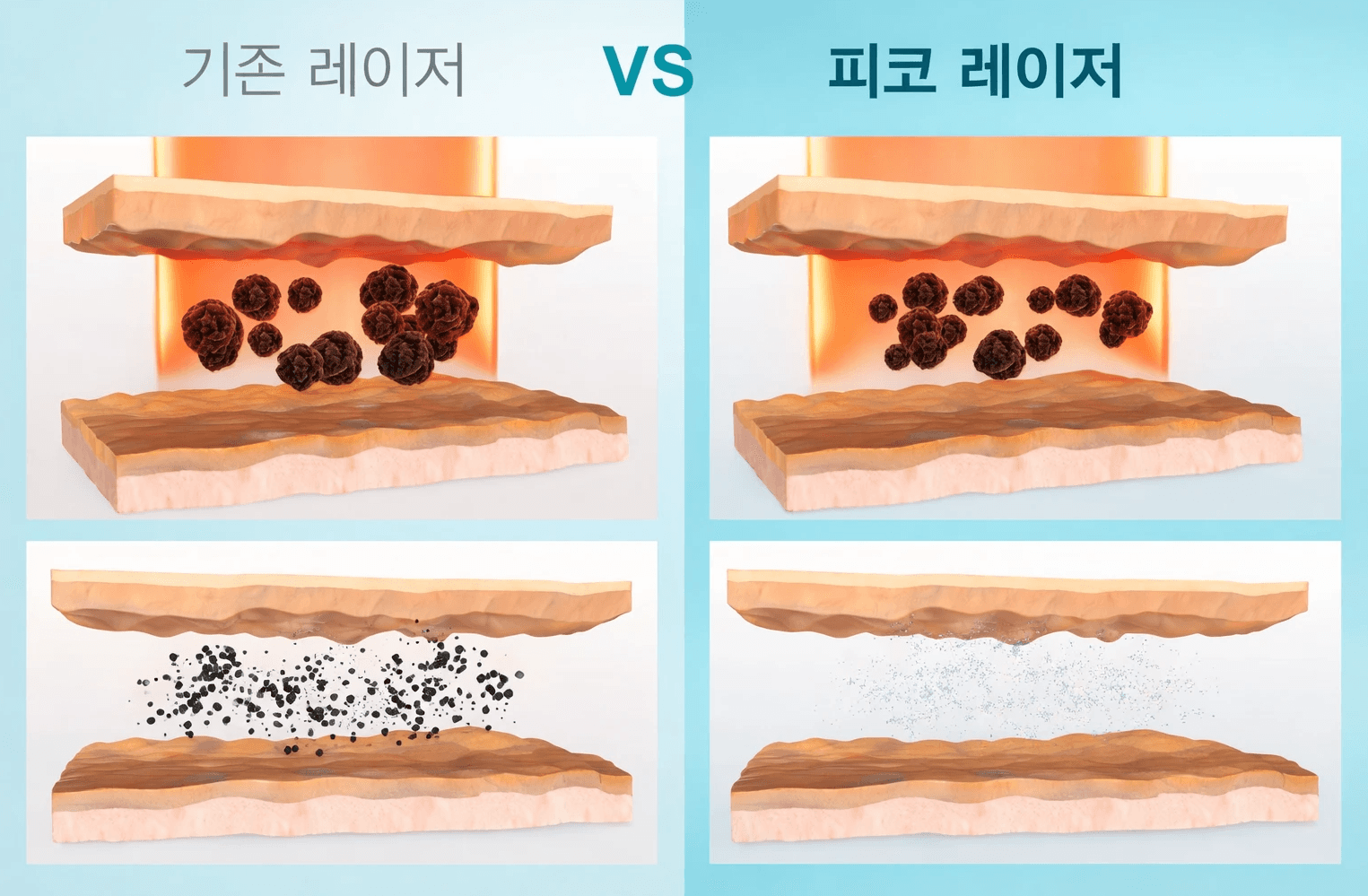 피코레이저로 잡티기미주근깨 없애기