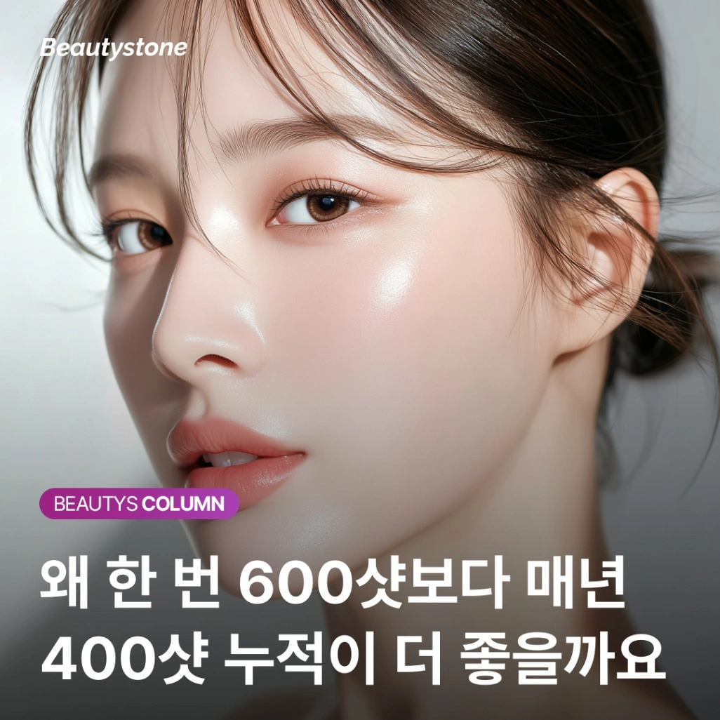 써마지 샷수 집착하면 손해? 600샷보다 '매년 400샷'이 무서운 이유