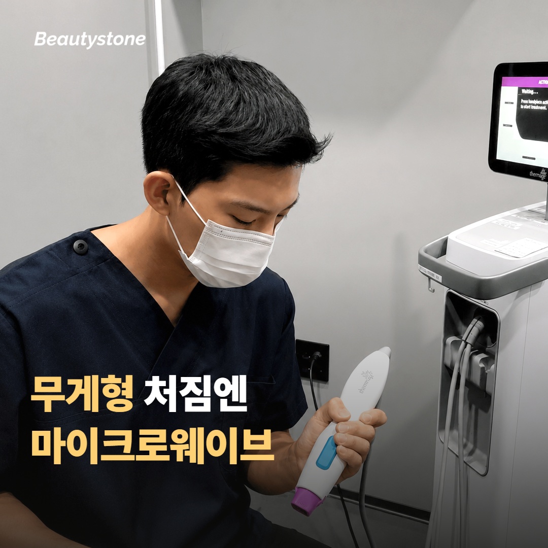 거울 앞에서 한 가지만 해 보세요