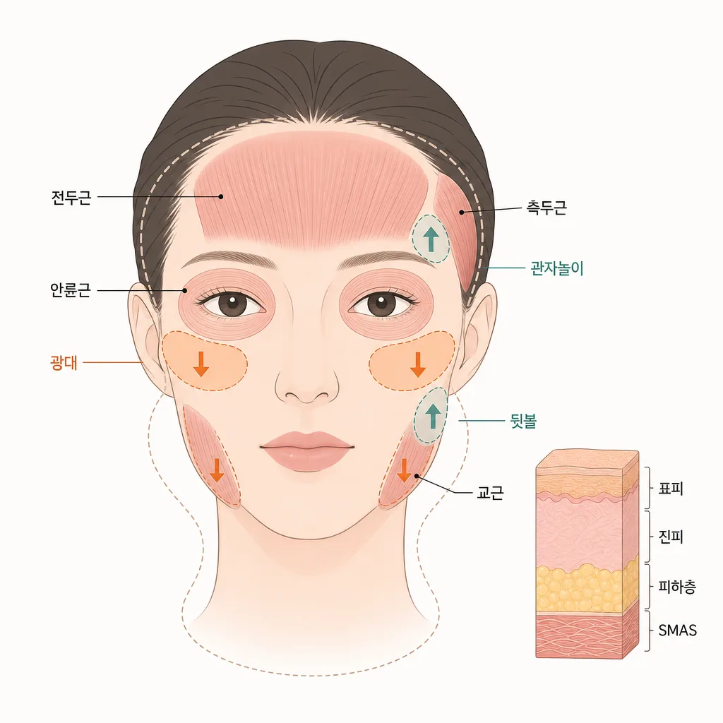 จุดที่ต้องลดและจุดที่ต้องเติมในหน้าทรงถั่วลิสง
