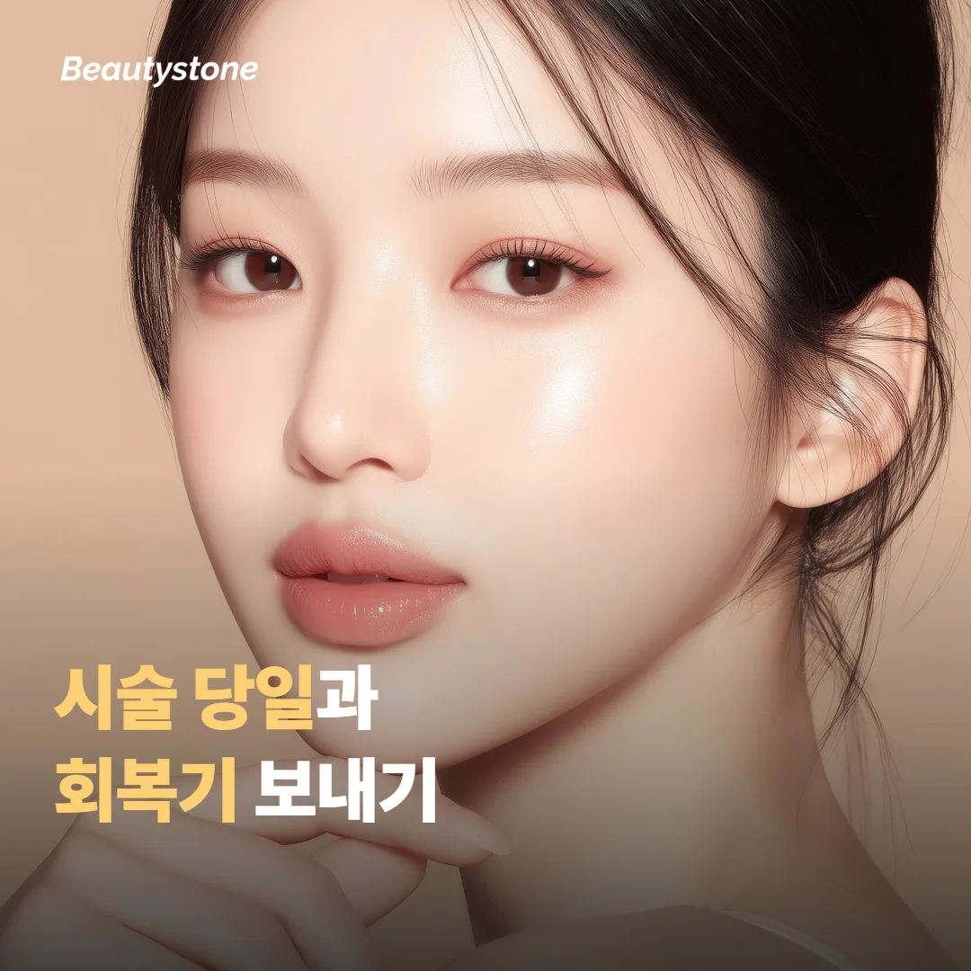 시술 당일과 회복기를 어떻게 보내면 좋은지 짚어볼게요