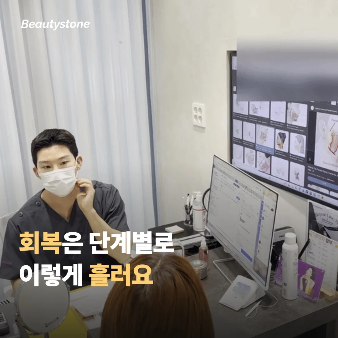 회복은 단계별로 이렇게 흘러요