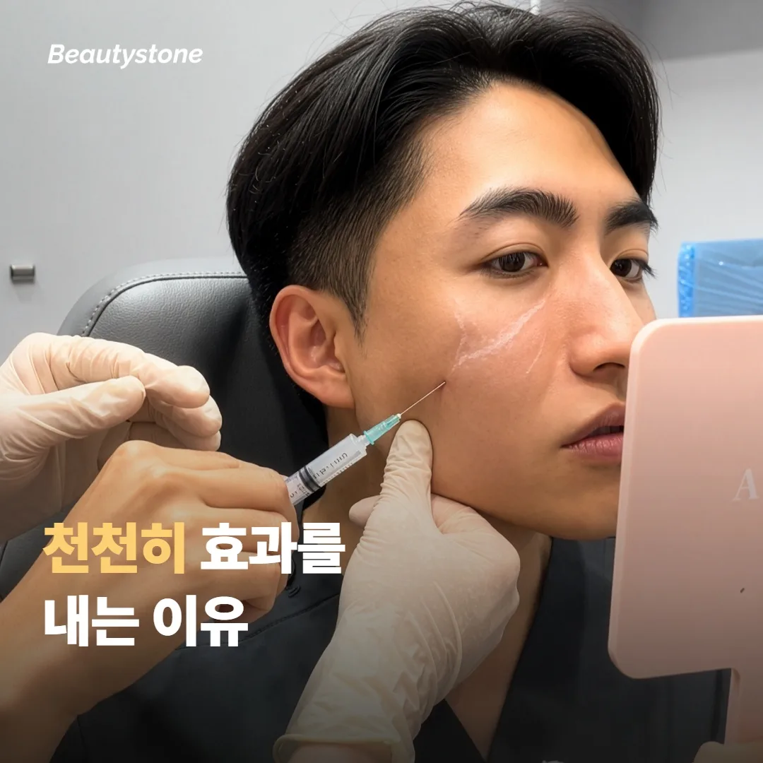 스컬트라가 천천히 효과를 내는 이유