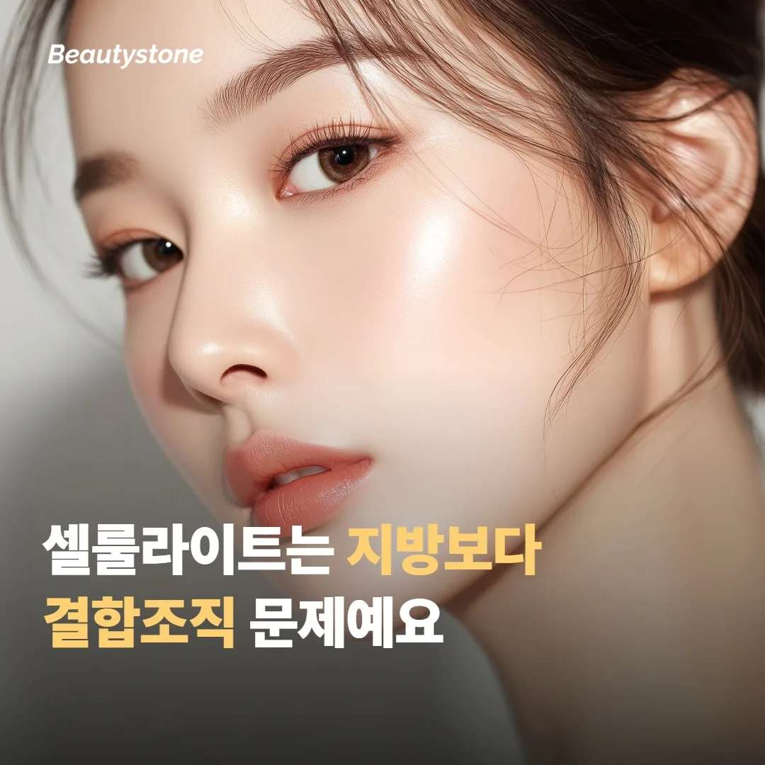 셀룰라이트는 지방보다 결합조직 문제에 가까워요