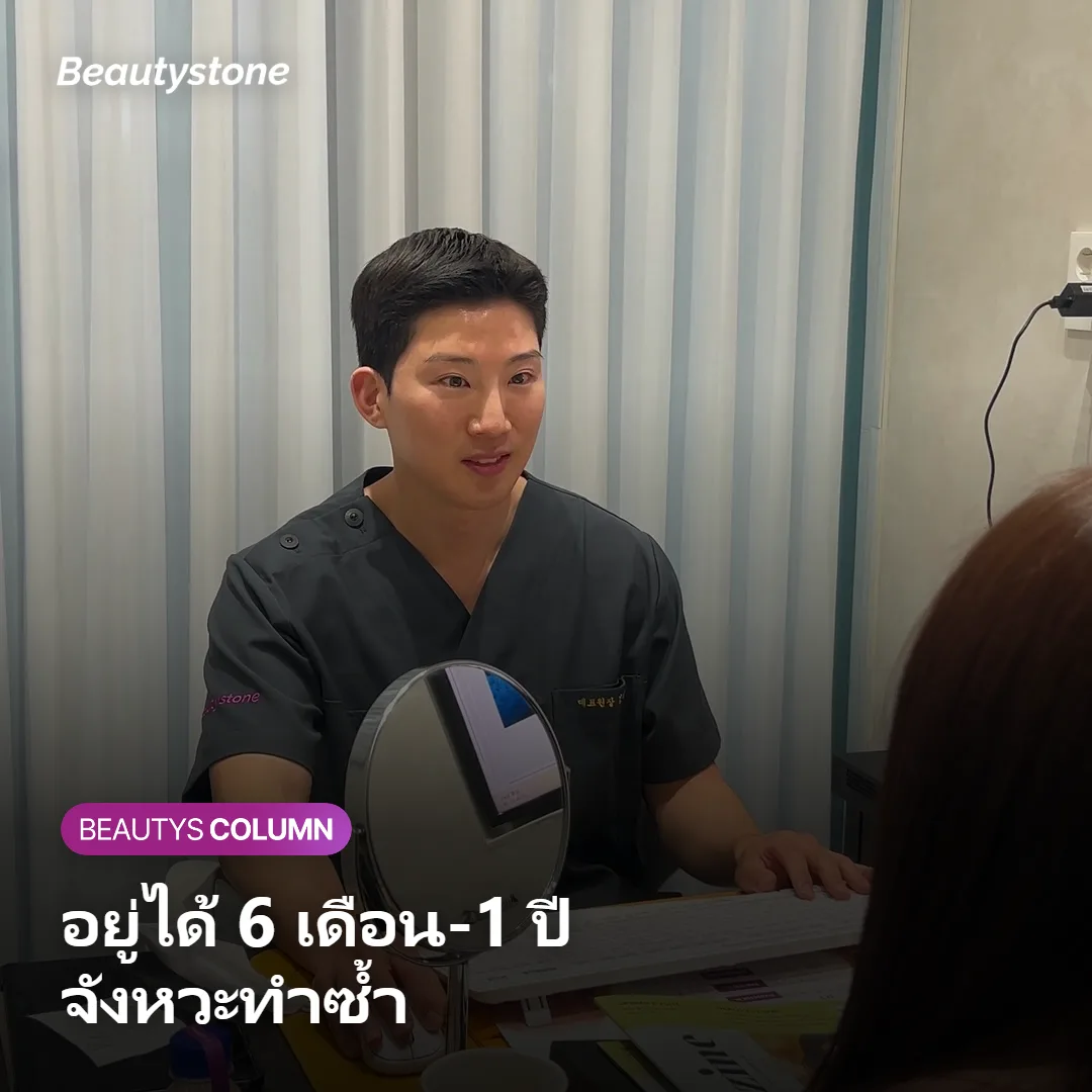 ภาพแสดงระยะเวลาที่ผลลัพธ์อยู่ได้และจังหวะการทำซ้ำของ Sofwave