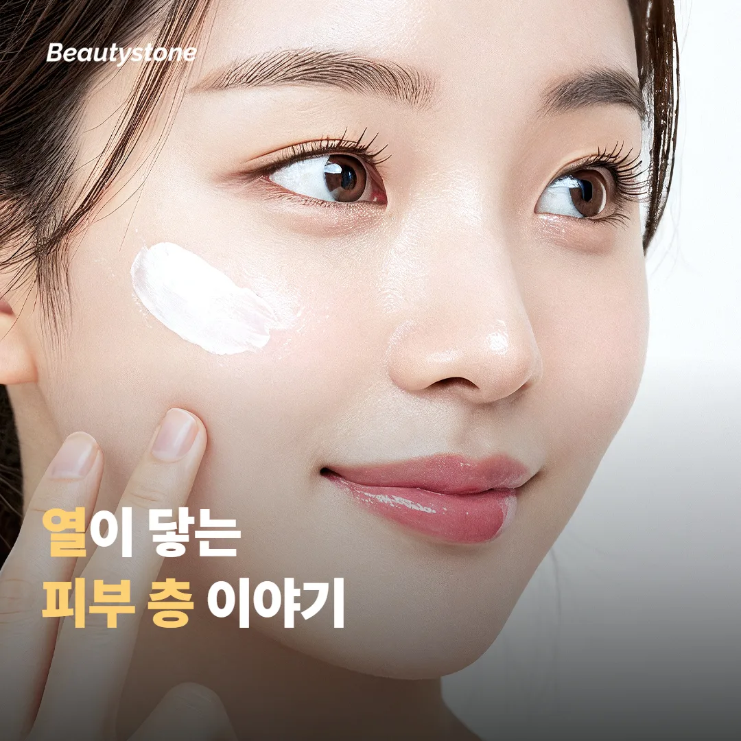 열이 닿는 피부 층을 들여다보면