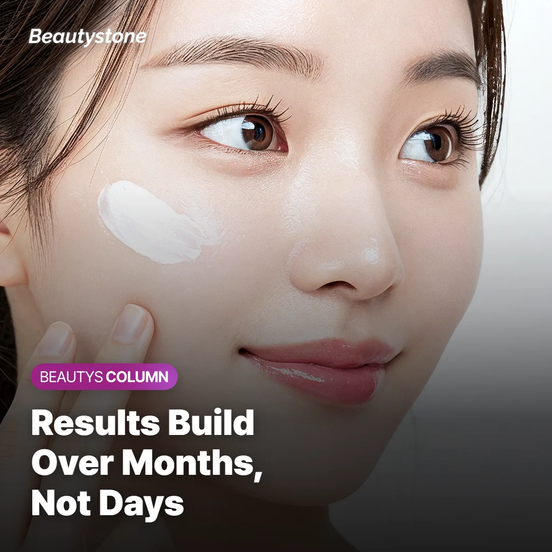 Timeline graphic showing collagen rebuilding after InMode FX over several months