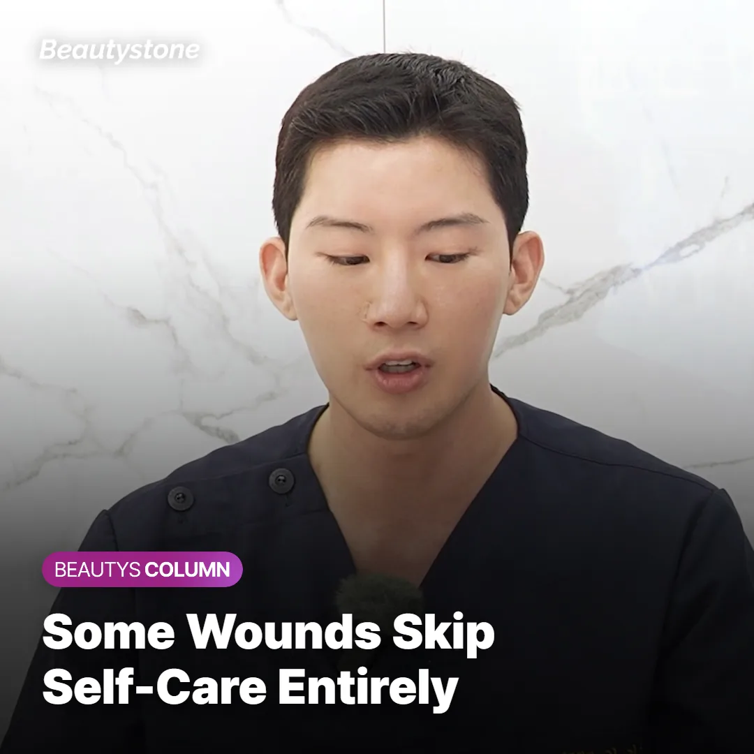 Doctor examining a deep wound that requires professional care from day one