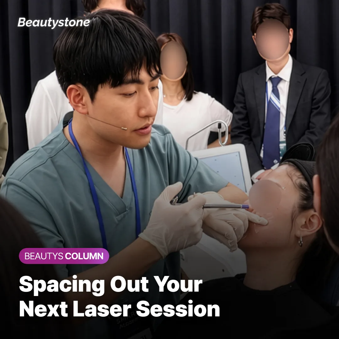 Calendar marking weeks between laser hair removal sessions