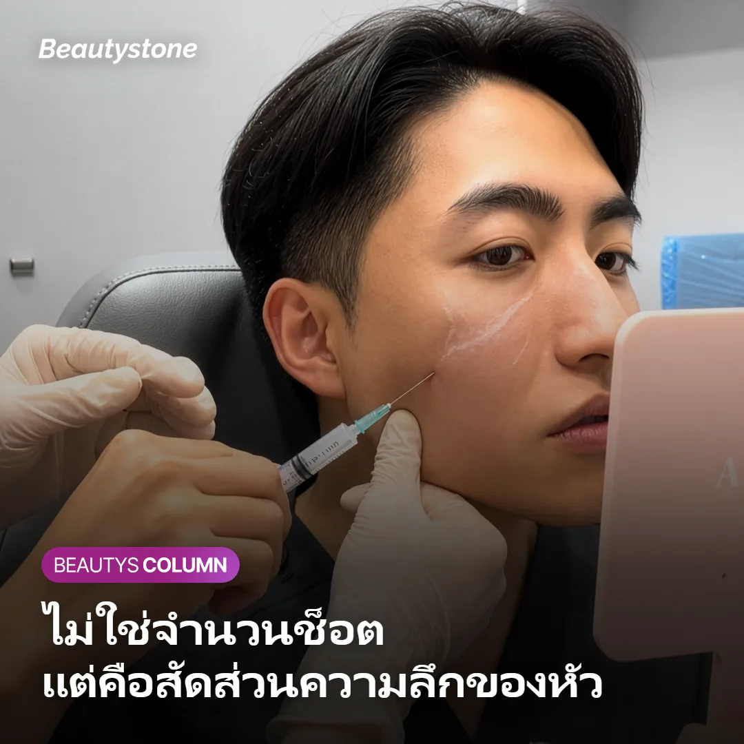 ภาพเปรียบเทียบชั้นผิวที่หัว 1.5, 3.0 และ 4.5 มม. ของ Shurink ทำงาน