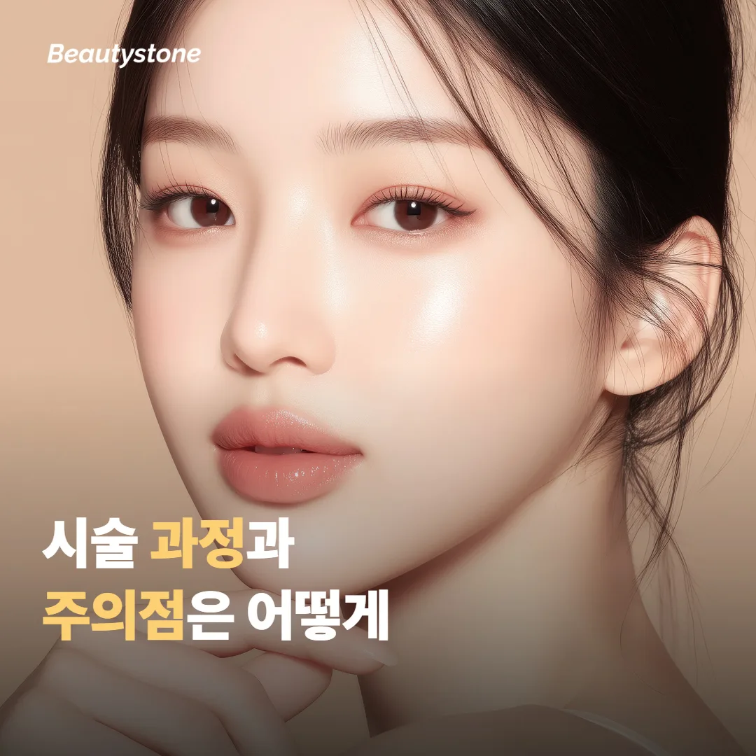 시술 과정과 주의점은 어떻게 되나요