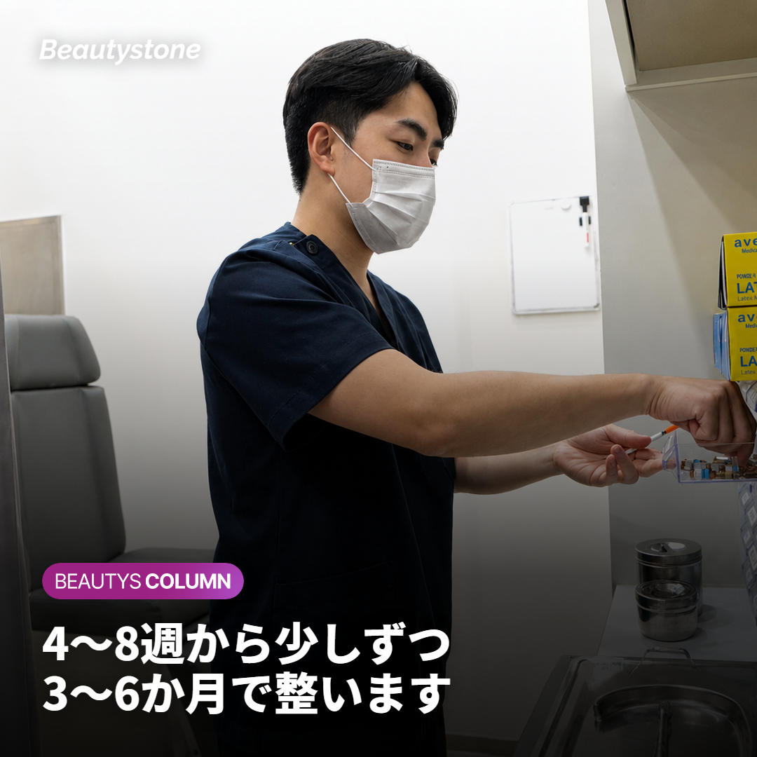 効果を実感するまでの時間の流れ