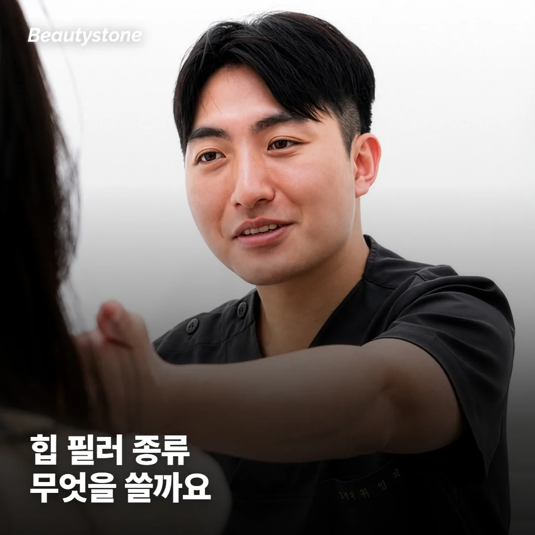 힙 필러, 어떤 종류를 쓰나요?