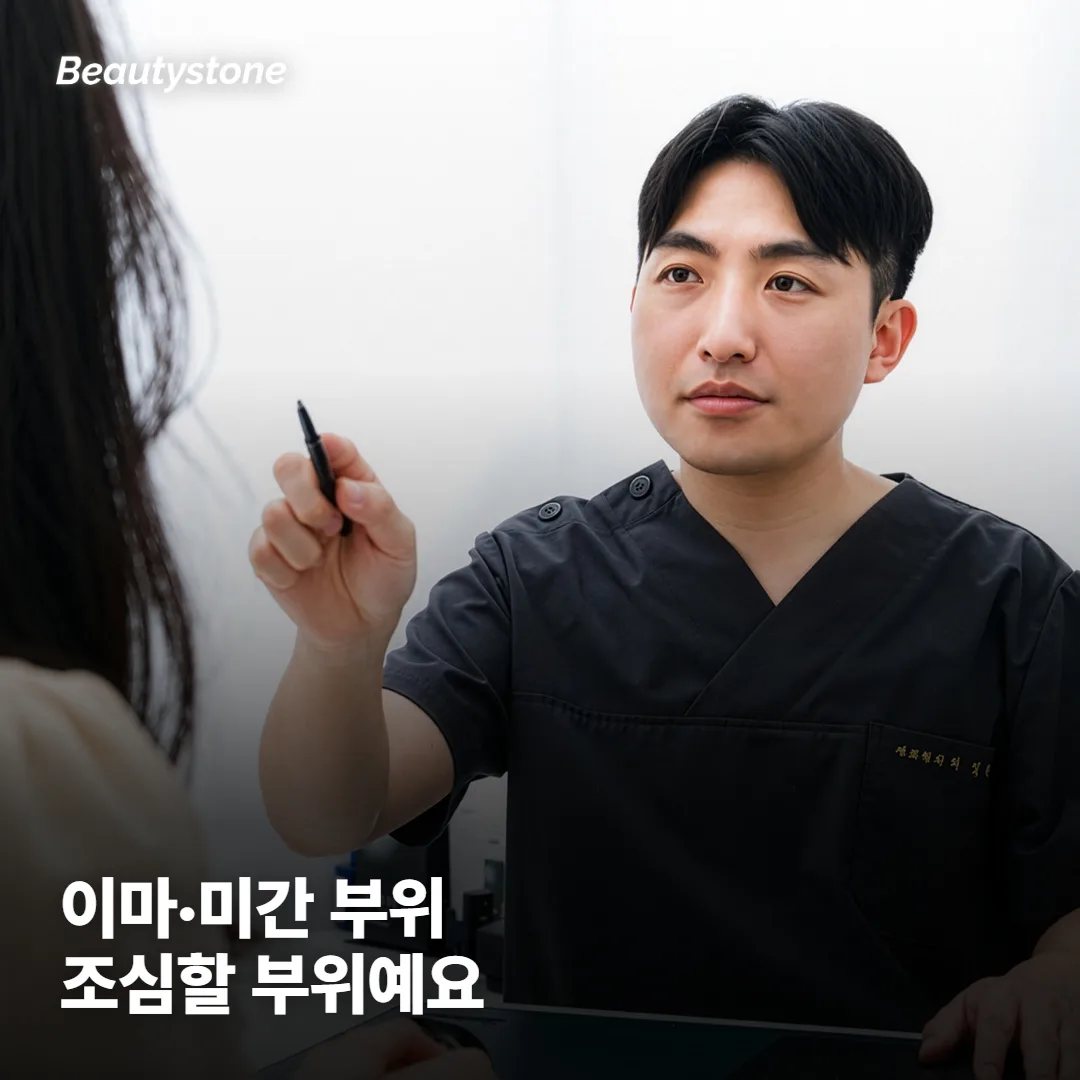 이마·미간 필러, 왜 특히 조심해야 하나요?