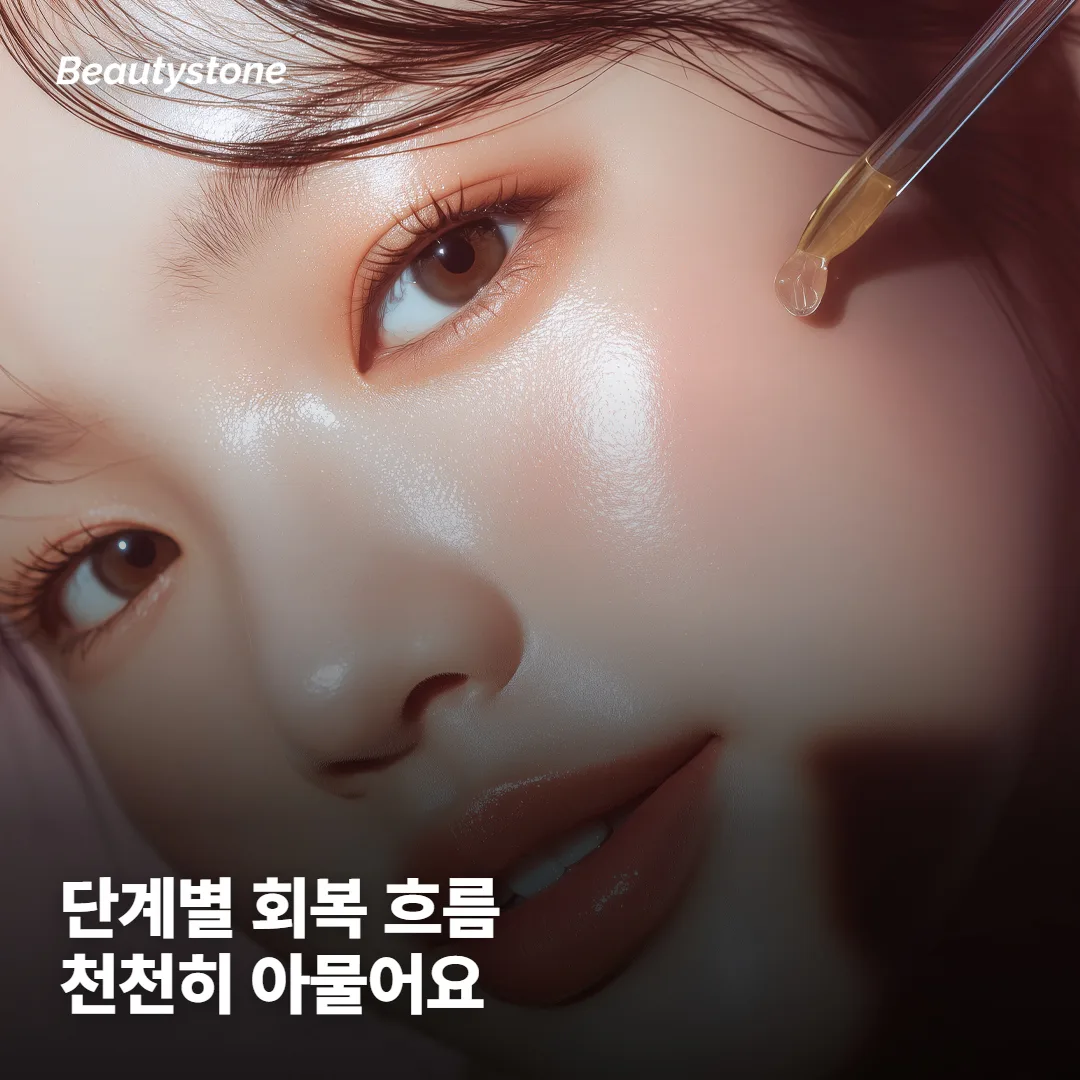 시술 직후부터 아물기까지, 단계별로 이렇게 흘러요