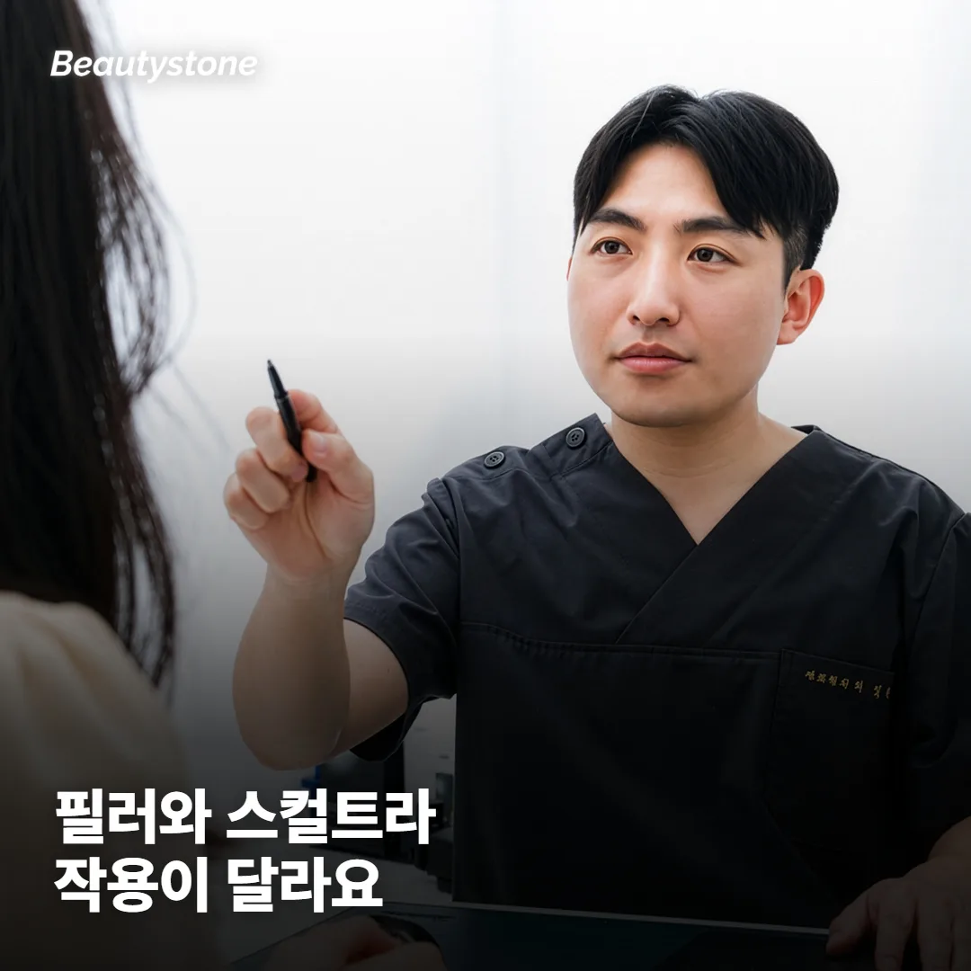 엉덩이필러랑 스컬트라, 뭐가 다른 시술인가요