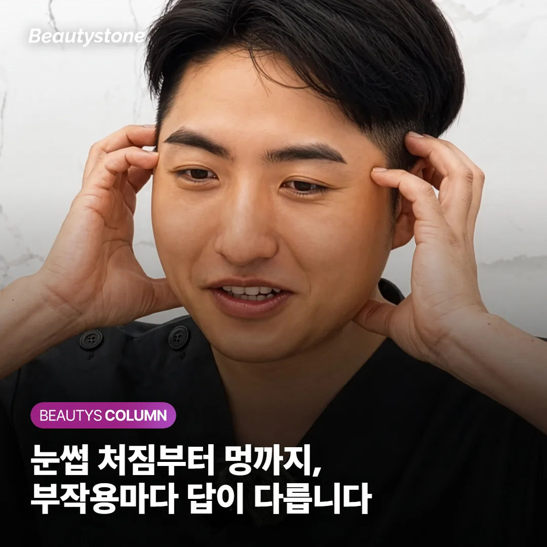 눈썹 처짐부터 멍까지, 이마 보톡스 부작용은 유형마다 대처가 다릅니다