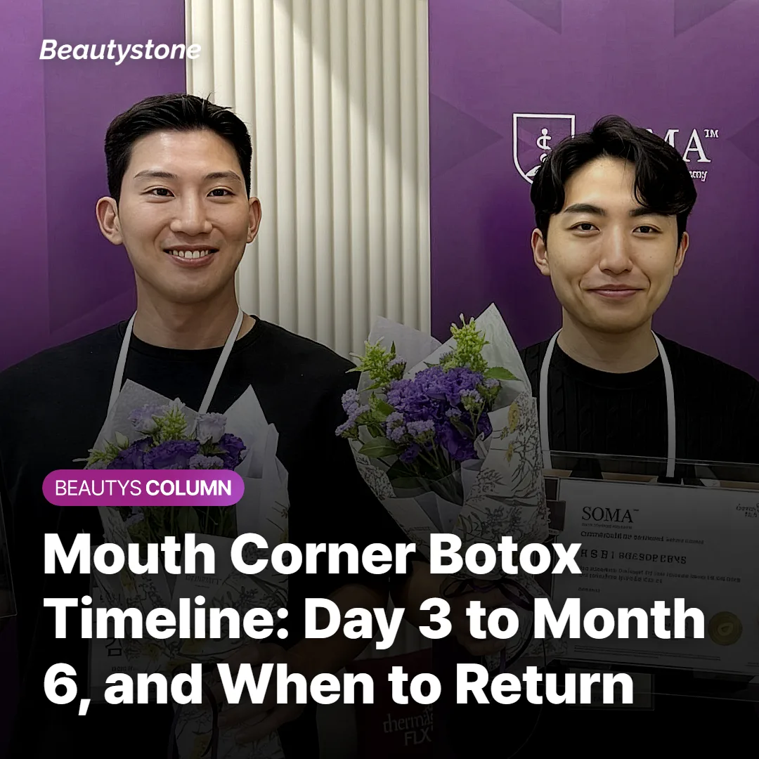 Mouth Corner Botox Timeline: Day 3 to Month 6, and When to Return