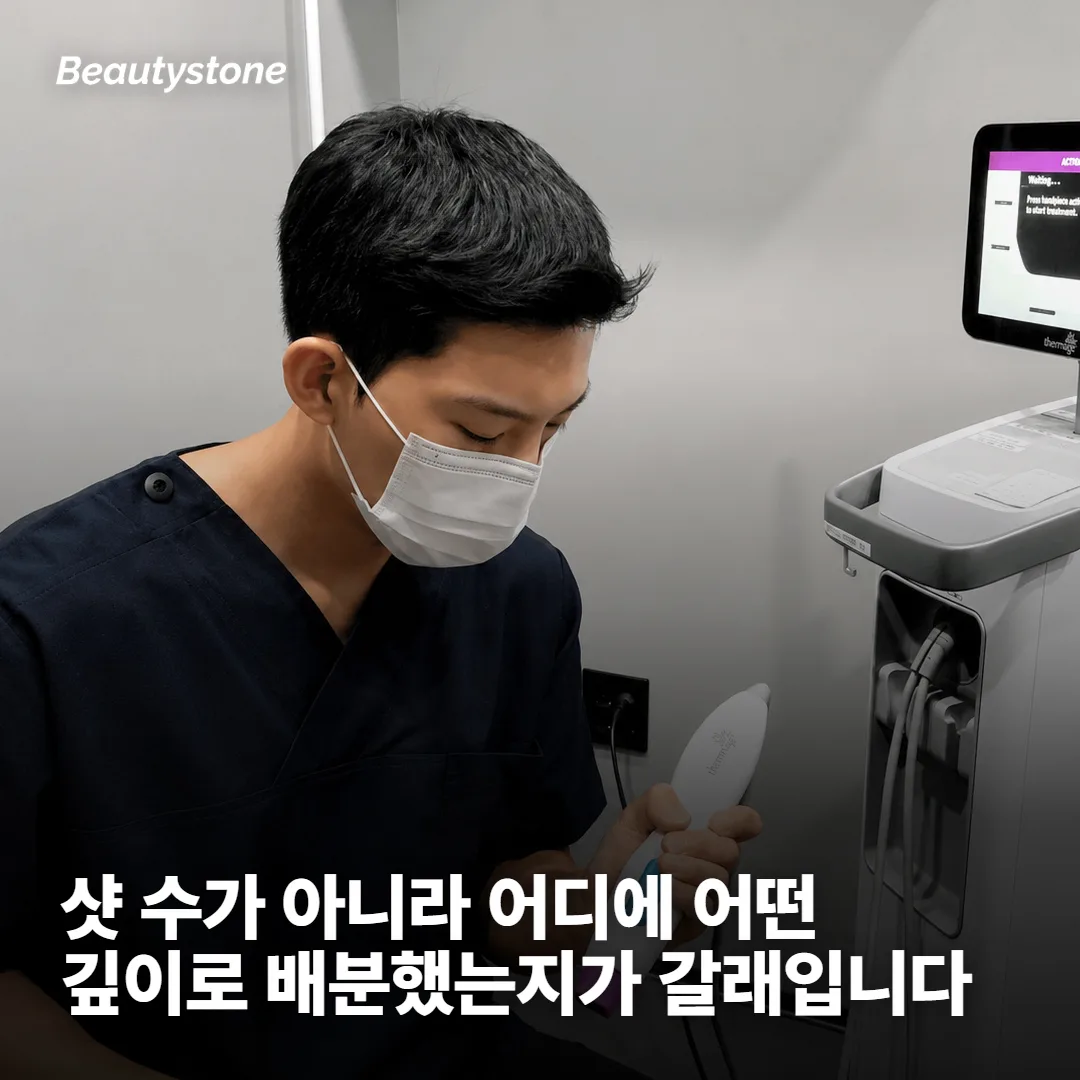같은 시술인데 유지가 갈리는 지점은 설계입니다