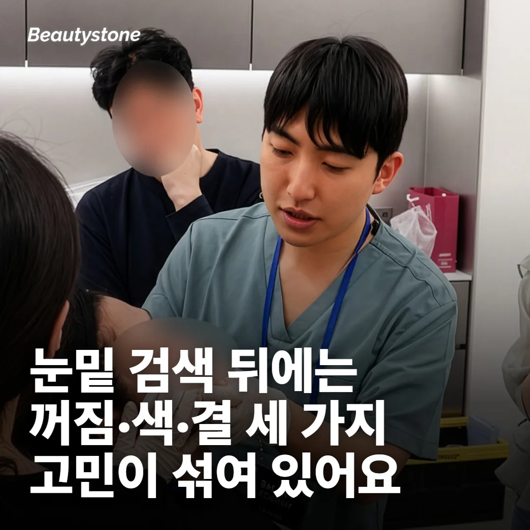 레디어스 눈밑을 찾을 때 실제로 묻고 있는 것