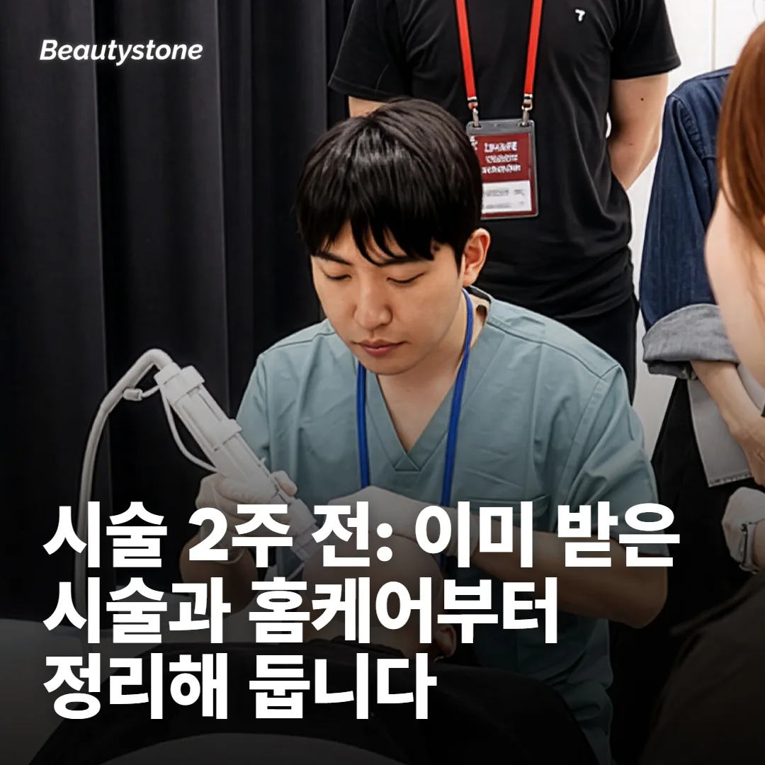 시술 2주 전부터 — 겹치면 곤란한 것들