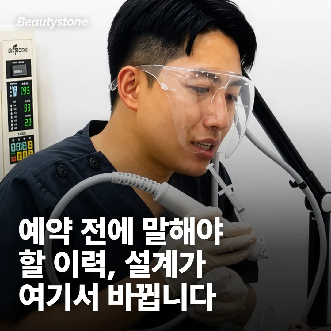 예약을 잡기 전에 먼저 말씀하셔야 하는 것들