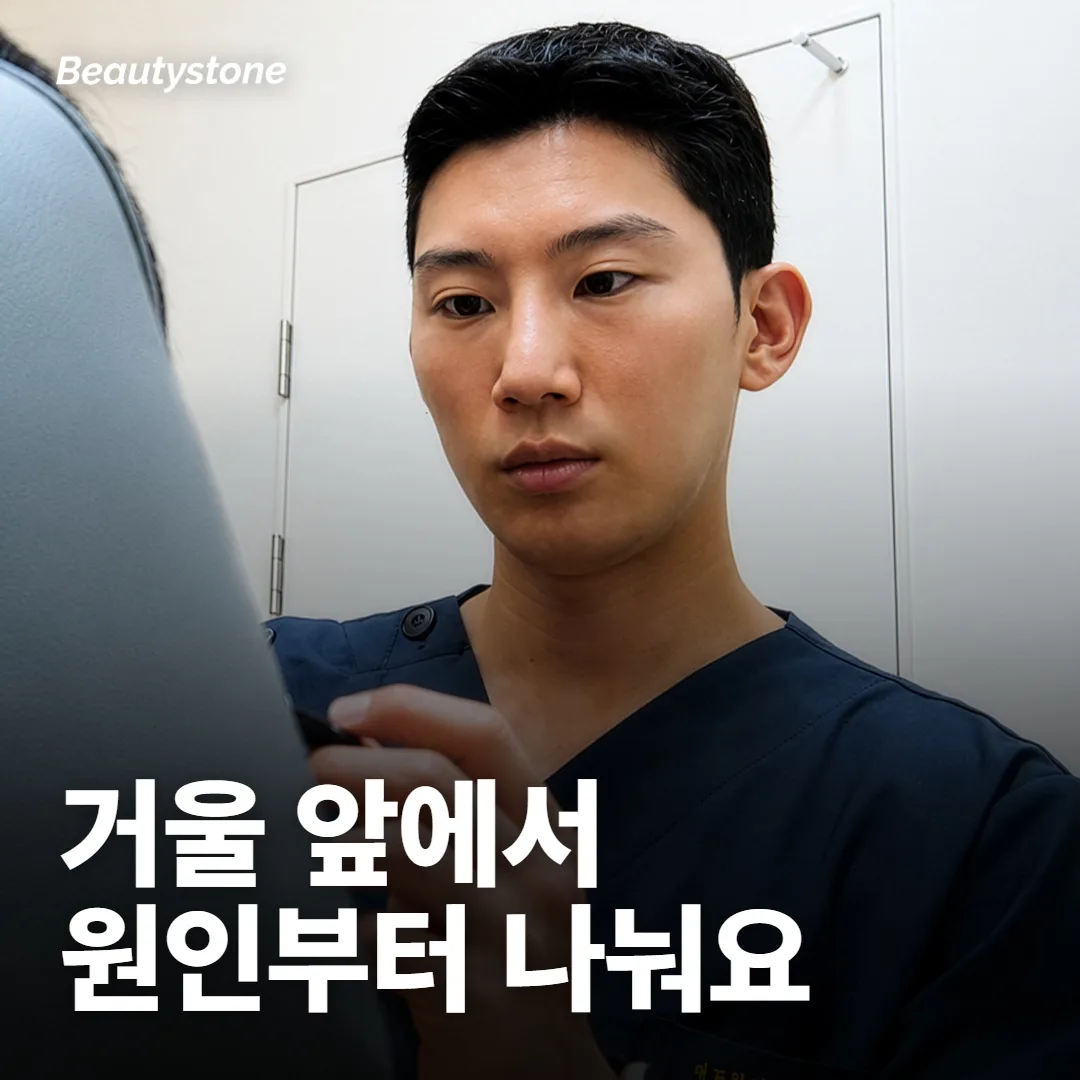 거울로 내 경우를 먼저 나눠 봐요