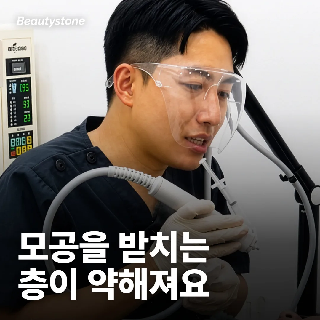 40대 모공 늘어짐, 왜 생겨요?
