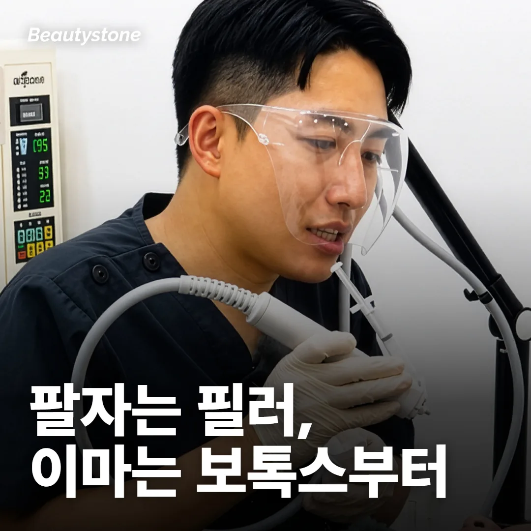 팔자주름이랑 이마 주름은 어느 쪽이에요?