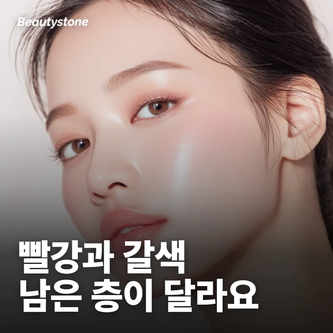 빨간 자국이랑 갈색 자국, 연고를 다르게 써야 해요?