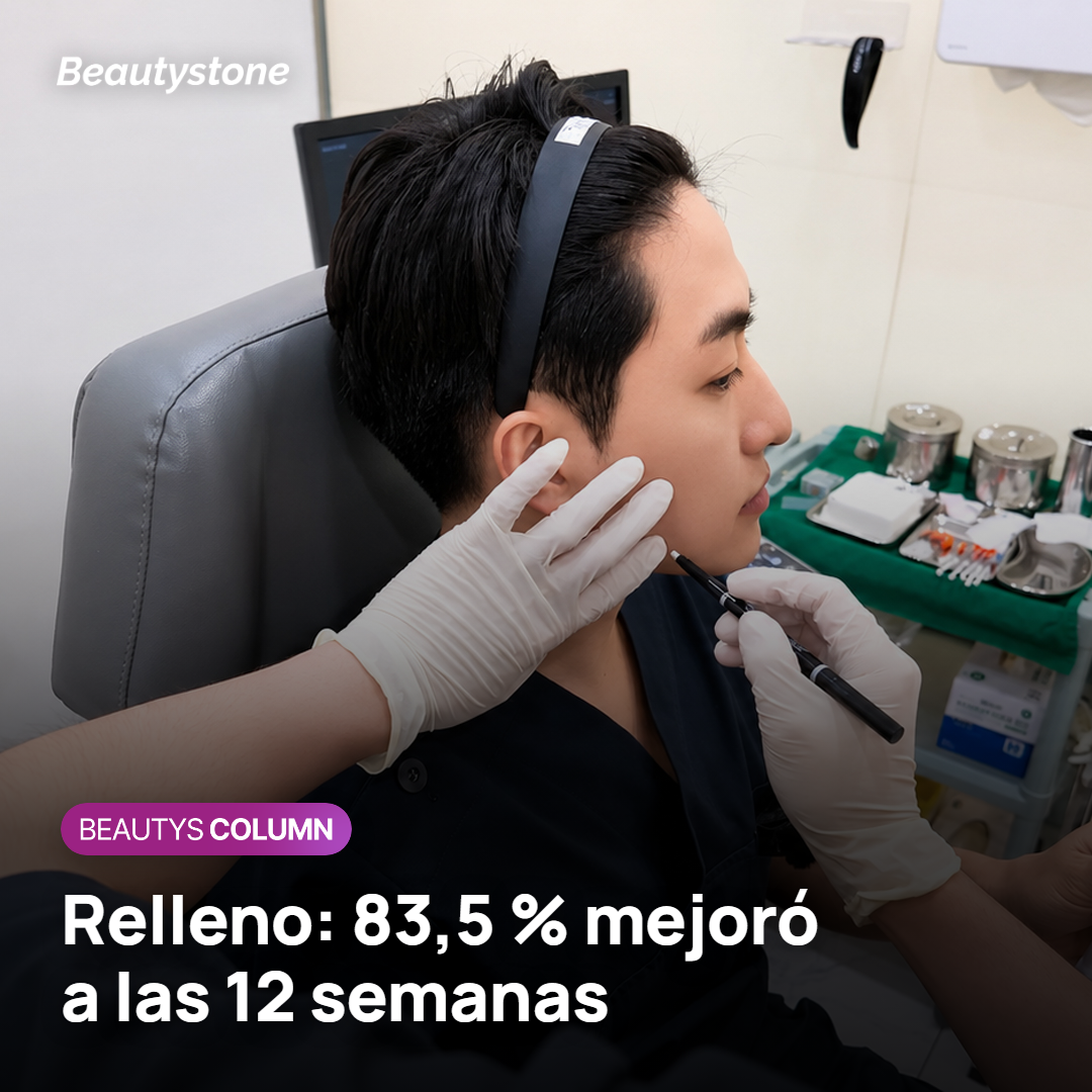 Esquema de las capas de grasa por encima y por debajo del músculo donde se coloca el relleno