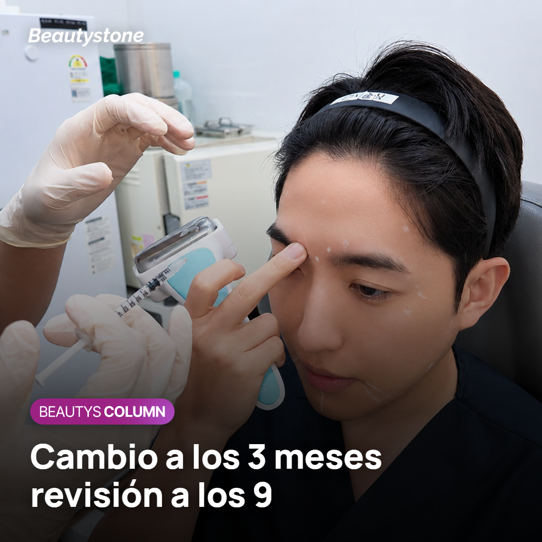 Calendario con revisiones de fotos a los 3 y a los 9 meses tras una sesión