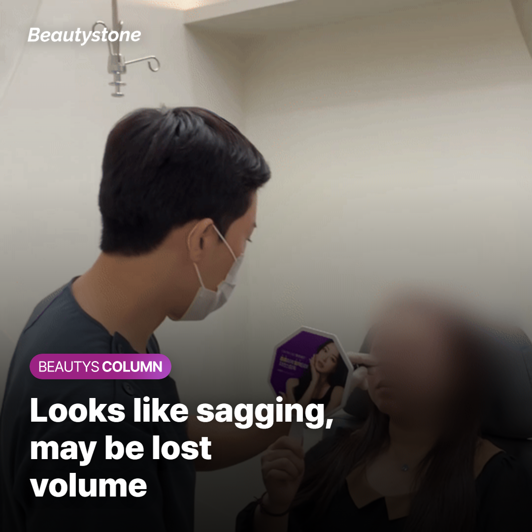 A hollow cheek shadow compared with a jawline edge that has moved down