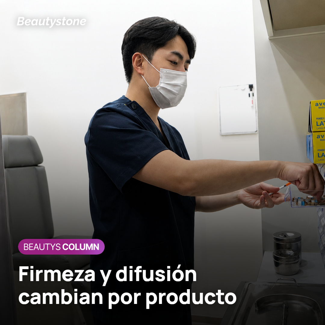 Rellenos de ácido hialurónico con distinta firmeza y capacidad de extenderse