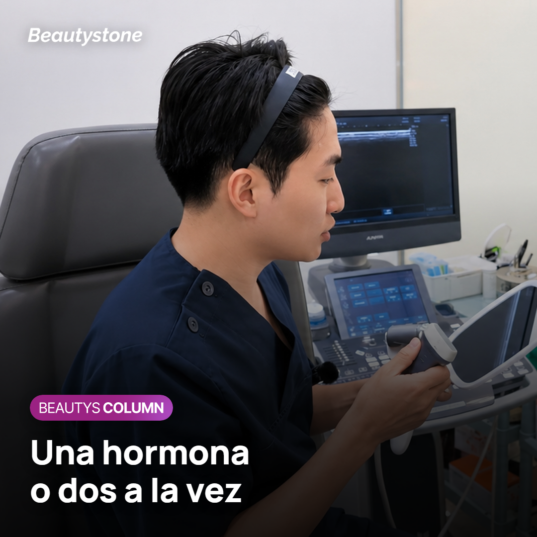 Esquema del intestino liberando dos hormonas después de comer